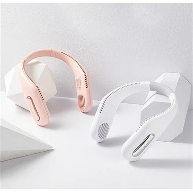 Mini ventilador de cuello colgante USB portátil