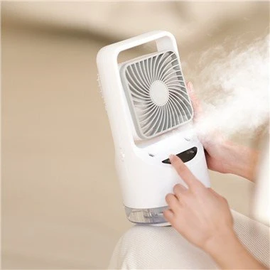 Ventilador de refrigeración de aire recargable portátil
