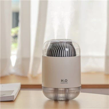 Humidificador ultrasónico recargable con luz